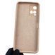 Чехол для Vivo Y21S силиконовый с микрофиброй нескользящий на виво у21с пудровый 0032345 фото 4