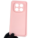 Чехол силиконовый Soft Touch для Xiaomi Redmi Note 14 Pro 4G розовый (Полная защита камеры) 0040031 фото 1
