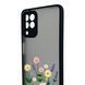 Чехол для телефона Samsung Galaxy A22 4G (SM-A225F) с 3D принтом полевые цветы с высокими бортами черный 0059281 фото 4