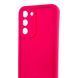 Чехол силиконовый Soft Touch для Samsung Galaxy S23 Plus малиновый (Полная защита камеры) 0054081 фото 4