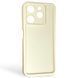 Чехол силиконовый Soft Touch для TECNO Spark 10 Pro (KI7) молочный (Полная защита камеры) 0044298 фото 1