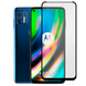 Захисне скло 6D OG для телефона Motorola Moto G9 Plus повноекранне протиударне на моторола мото г9 плюс чорне 0013949 фото 1