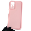 Чехол силиконовый Soft Touch для Xiaomi Redmi Note 11 Pro розовый (Полная защита камеры)