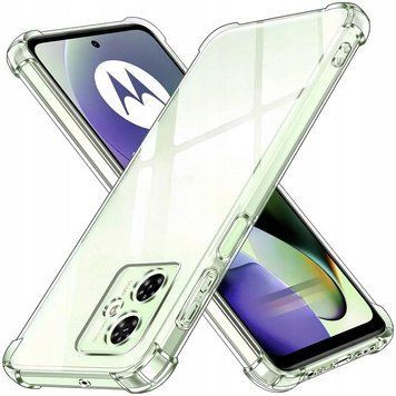 Противоударный чехол для Motorola G54 Power прозрачный, усиленные углы с защитой камеры, TPU (моторола г54 пауэр) 0061548 фото