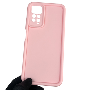 Чохол силіконовий Soft Touch для Xiaomi Redmi Note 11 Pro рожевий (Повний захист камери) 0039976 фото