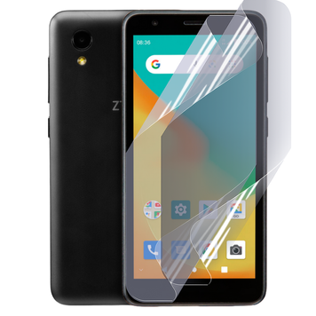 Плёнка гидрогелевая для ZTE Blade A3 Lite глянцевая противоударная на зте блейд а3 лайт прозрачная 0035406 фото