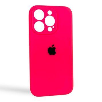 Чохол Silicone Case для Apple iPhone 15 Pro рожевий Shiny Pink (софт-тач, закрита камера) 0073812 фото