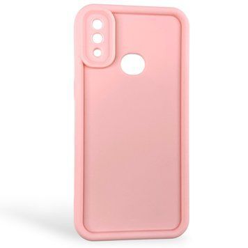 Чехол силиконовый Soft Touch для Samsung Galaxy A10s розовый (Полная защита камеры) 0053987 фото