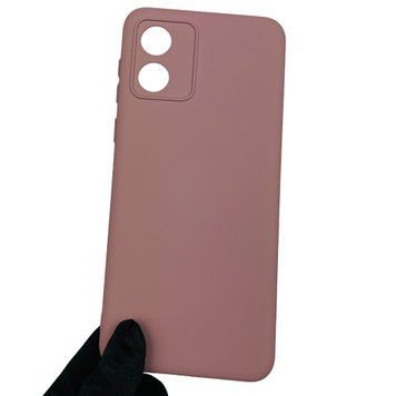 Чехол для Motorola Moto E13 PAXT0034 матовый с микрофиброй с защитой камеры на моторола е13 бежевый 0001711 фото