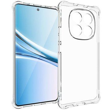 Чехол для Xiaomi Redmi Note 15 с бронь углами и бортами выше экрана прозрачный с защитой камеры (сяоми редми нот 15) 0061475 фото