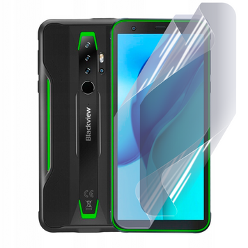 Антишпигун приватна плівка гідрогелева для Blackview BV6300 Pro на блекв'ю БВ6300 про прозора 0031359 фото