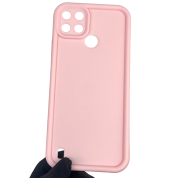 Чохол силіконовий Soft Touch для Realme C25Y рожевий (Повний захист камери) 0039477 фото