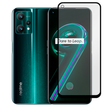 Защитное стекло для телефона Realme 9 Pro Plus противоударное полноэкранное на реалми 9 про плюс черное 0038645 фото