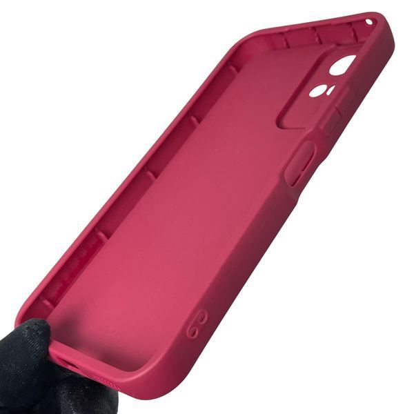 Чохол силіконовий Soft Touch з 3D принтом злого кота для Vivo Y31 бордовий (Повний захист камери) 0047040 фото