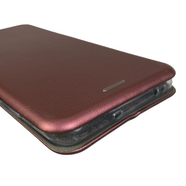 Чохол-книжка для Xiaomi Poco X3 NFC з підставкою на сяомі поко х3 нфс бордова 0002164 фото