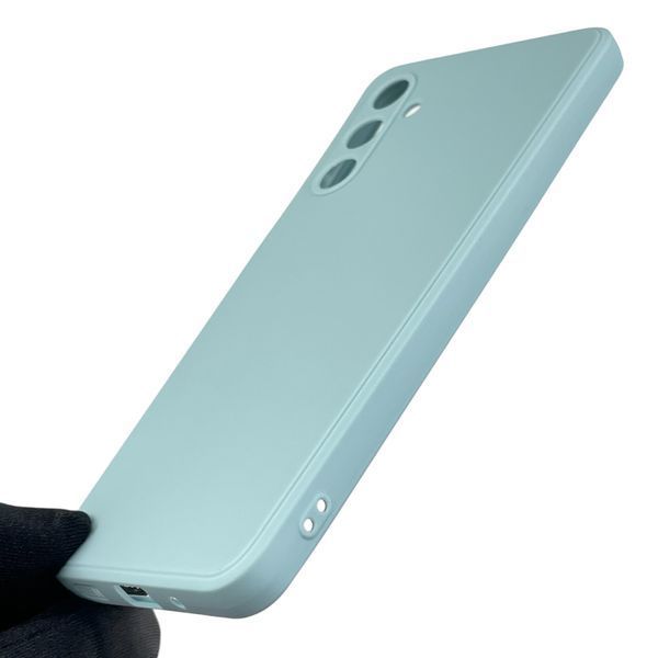 Чохол для Samsung Galaxy M54 5G (SM-M546B) з квадратними гранями із захистом камери на самсунг м54 сірий 0012646 фото