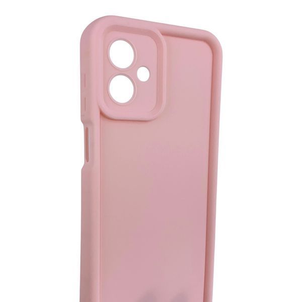 Чохол силіконовий Soft Touch для Motorola G14 рожевий (Повний захист камери) 0054369 фото