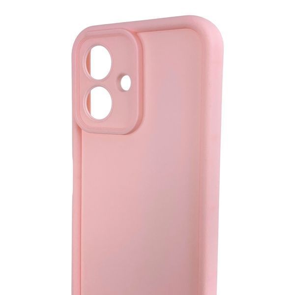 Чохол силіконовий Soft Touch для Tecno Spark Go 2 (KM4) рожевий (Повний захист камери) 0054476 фото