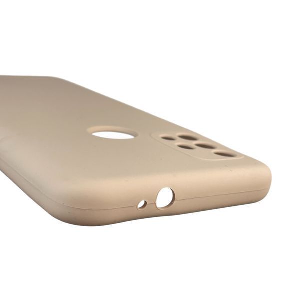 Чехол для Motorola Moto G30 (989606) силиконовый с микрофиброй нескользящий на моторола г30 пудровый 0031776 фото