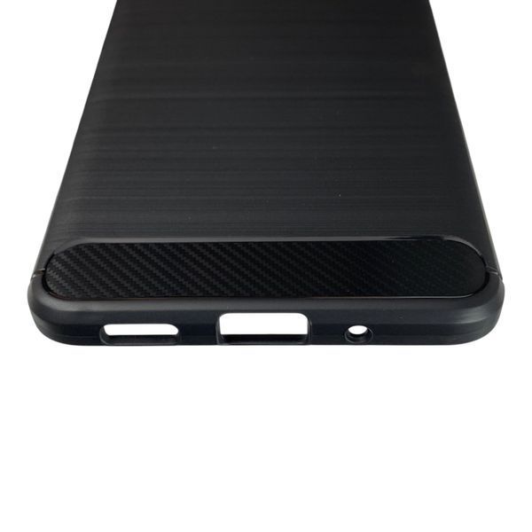 Чохол для Samsung Galaxy M52 5G чорний карбон (під карбон, тонкий) 0060011 фото