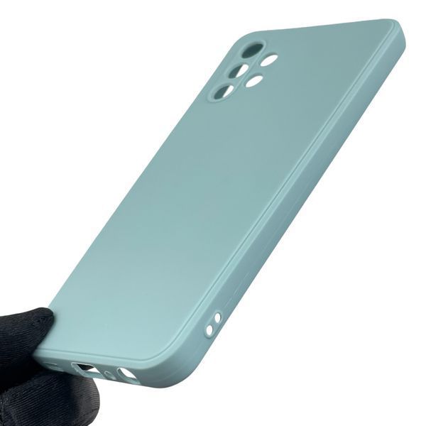 Чехол для Samsung Galaxy A32 5G (SM-A326F) с квадратными гранями с защитой камеры на самсунг а32 5г серый 0012596 фото