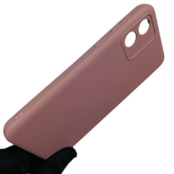 Чохол для Motorola Moto E13 PAXT0034 матовий з мікрофіброю із захистом камери на моторола е13 бежевий 0001711 фото