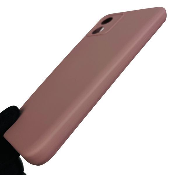 Чохол для Motorola Moto E13 PAXT0034 матовий з мікрофіброю із захистом камери на моторола е13 бежевий 0001711 фото