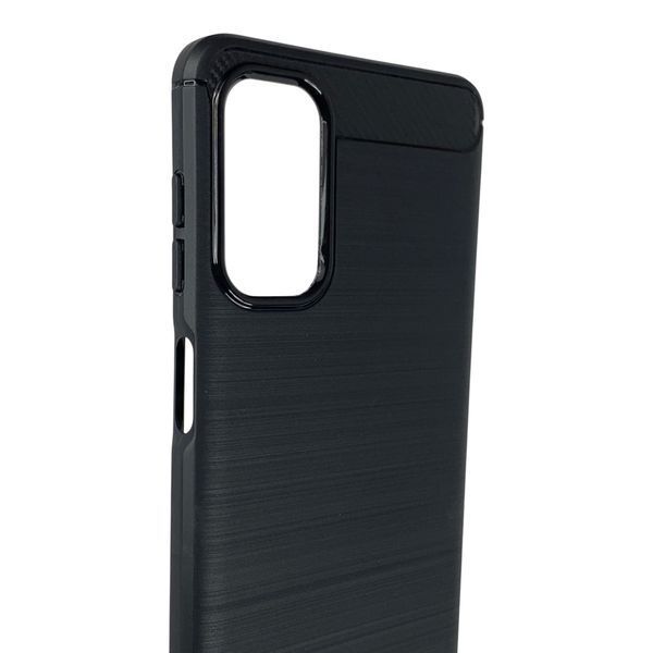 Чохол для Samsung Galaxy M52 5G чорний карбон (під карбон, тонкий) 0060011 фото