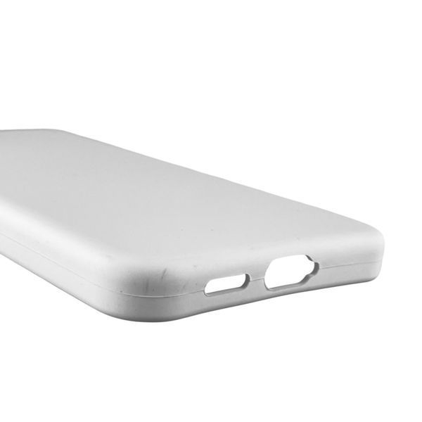 Чехол для Samsung Galaxy S24 (SM-S921B) силиконовый с микрофиброй нескользящий на самсунг с24 белый 0032191 фото