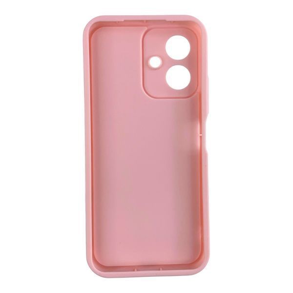 Чохол силіконовий Soft Touch для Tecno Spark Go 2 (KM4) рожевий (Повний захист камери) 0054476 фото