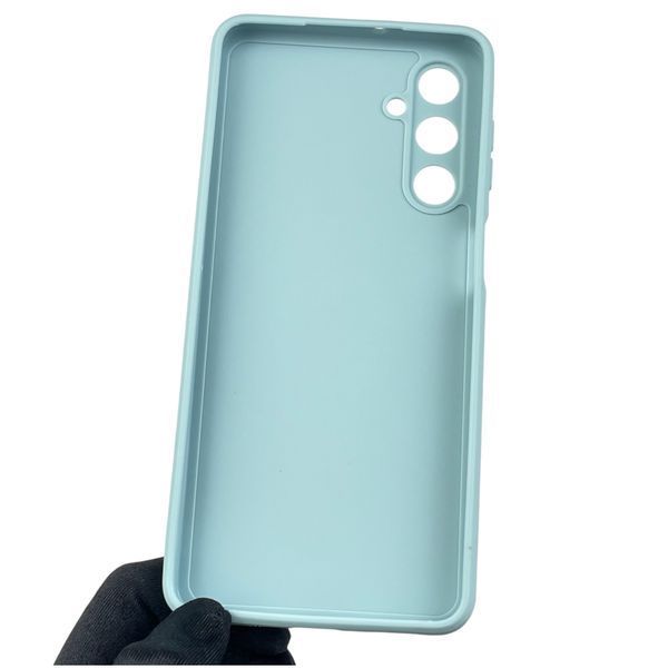 Чохол для Samsung Galaxy M54 5G (SM-M546B) з квадратними гранями із захистом камери на самсунг м54 сірий 0012646 фото