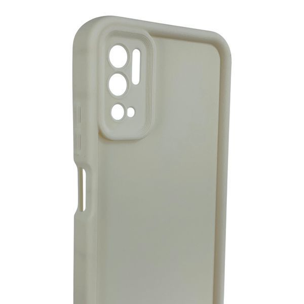 Чехол силиконовый Soft Touch для Xiaomi Poco M3 Pro 4G молочный (Полная защита камеры) 0053837 фото