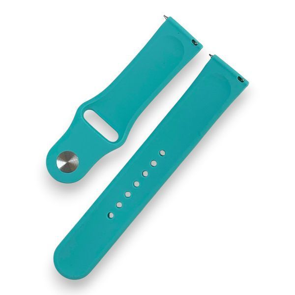 Ремінець силіконовий 20 мм для Xiaomi Watch S2 (42mm) бірюзовий 0054641 фото