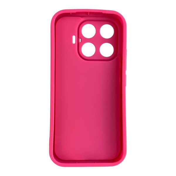 Чохол з новорічним принтом для Xiaomi 17T малиновий (ялинки, пряникові будиночки) 0073762 фото