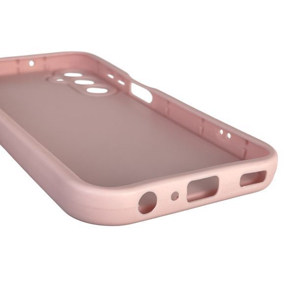 Чохол силіконовий оригінальний Soft Touch з 3D принтом чарівна мінні маус для Samsung Galaxy A24 (SM-A245F) пудровий (Повний захист камери) 0049739 фото