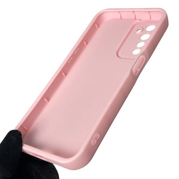 Чехол силиконовый Soft Touch с 3D принтом для Realme 6 розовый (Полная защита камеры) 0044408 фото