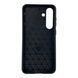 Чохол для телефона Samsung Galaxy S25 Plus (SM-S936B) карбоновий протиударний з високими бортами чорний 0052237 фото 2