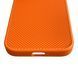 Чохол Kajsa Glamorous Mini Checkered для iPhone 17 Pro помаранчевий Orange Plus (MagSafe, металеве кільце камери, преміум) 0062026 фото 6