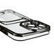 Чохол для Apple iPhone 15 Pro Max із чорною окантовкою з кишенькою для карток на айфон 15 про макс чорний 0013026 фото 5