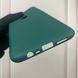 Чехол для OPPO A12 однотонный матовый силиконовый на оппо а12 тёмно-зелёный 0000164 фото 6
