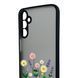 Чехол для телефона Samsung Galaxy A24 (SM-A245F) с 3D принтом полевые цветы с высокими бортами черный 0059282 фото 4