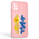 Чехол силиконовый Soft Touch с 3D принтом для Samsung Galaxy A51 (SM-A515F) розовый (Полная защита камеры) 0042031 фото 1