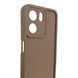 Чохол силіконовий Soft Touch для Oppo A5X 5G коричневий (Повний захист камери) 0054203 фото 3