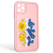 Чохол силіконовий Soft Touch з 3D принтом для Apple iPhone 11 Pro Max рожевий (Повний захист камери) 0041702 фото 1