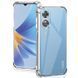 Чехол для OPPO A58 (4G) с бронь углами выше экрана противоударный на оппо а58 4г прозрачный 0007773 фото 1