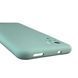 Чехол для Xiaomi Redmi Note 10S силиконовый с микрофиброй нескользящий на сяоми редми нот 10с бирюзовый 0032650 фото 4