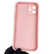 Чехол силиконовый Soft Touch с 3D принтом Майнкрафт для Apple iPhone 12 розовый (Полная защита камеры) 0040975 фото 3