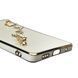 Чохол для телефона Xiaomi Redmi Note 10 Pro 4G жіночій із ремінцем з прикрасами та золотою окантовкою на сяомі редмі нот 10 про 4г білий gs1 0016266 фото 6