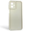 Чехол силиконовый Soft Touch для Motorola G14 молочный (Полная защита камеры)