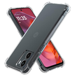 Чохол для Motorola G05 з бронь кутами і бортами вище екрана прозорий із захистом камери (моторола г05) 0061535 фото